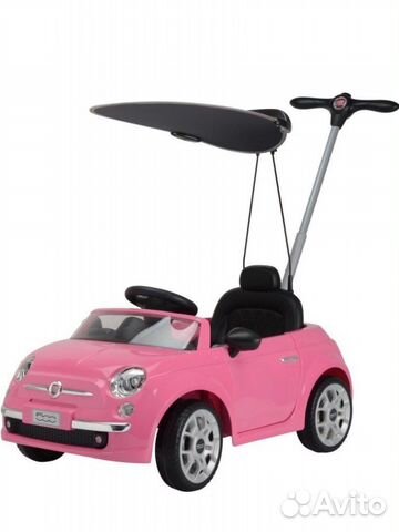 Детская машина каталка с ручкой