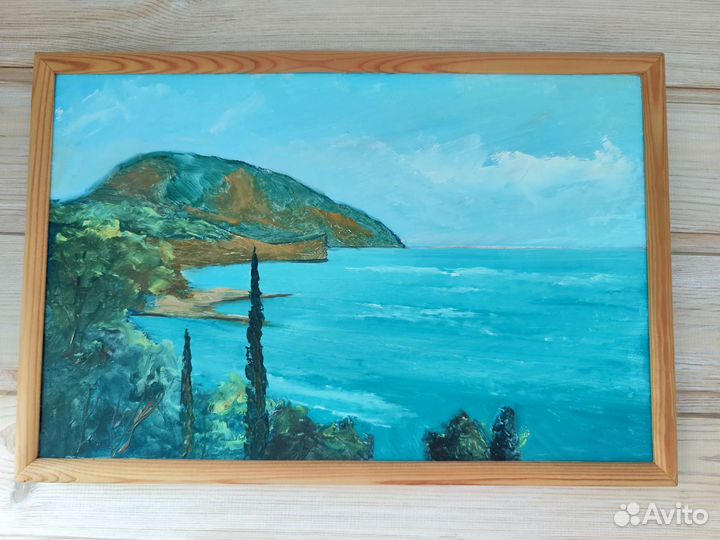 Картина масло в раме