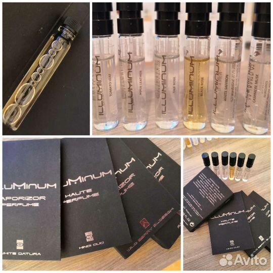 Оригинальные пробники нишевой парфюмерии