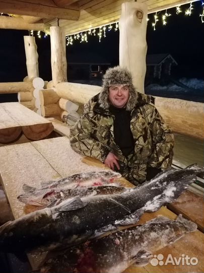 Рыбалка в Карелии на Онежском озере под ключ