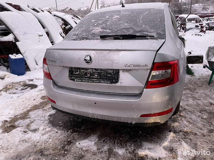 Skoda Octavia A7 задняя часть кузова