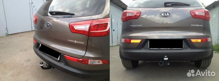 Фаркоп для Hyundai ix35,Kia Sportage