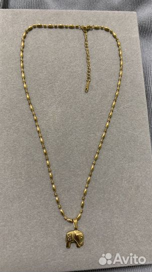 Колье из ювелирной стали Elephant