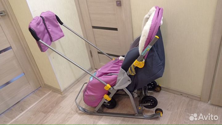 Санки-коляска для детей ника-7