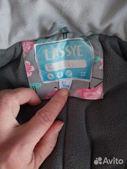 Куртка зимняя для девочки 92