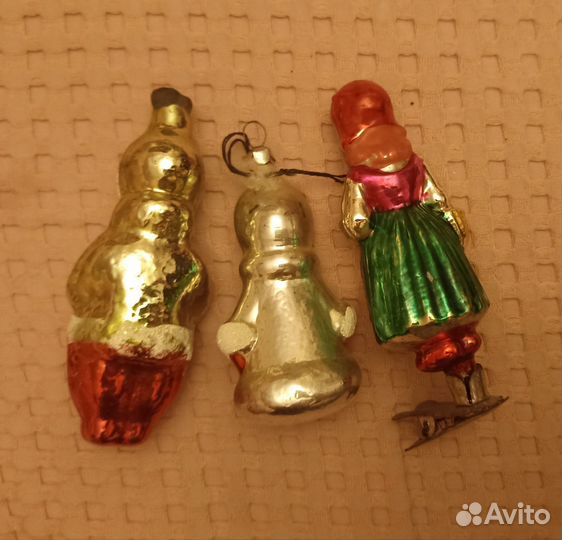 Елочные игрушки СССР