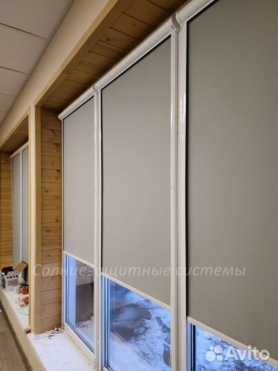 Жалюзи и Рулонные шторы на окна и балконы. Пр-во