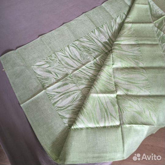 Льняная скатерть 140150 см