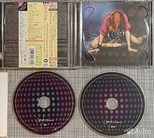 Madonna-Confessions On A Dance Floor Japan CD+DVD