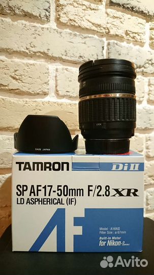 Объектив Tamron SP AF17-50mm f/2,8 для nikon