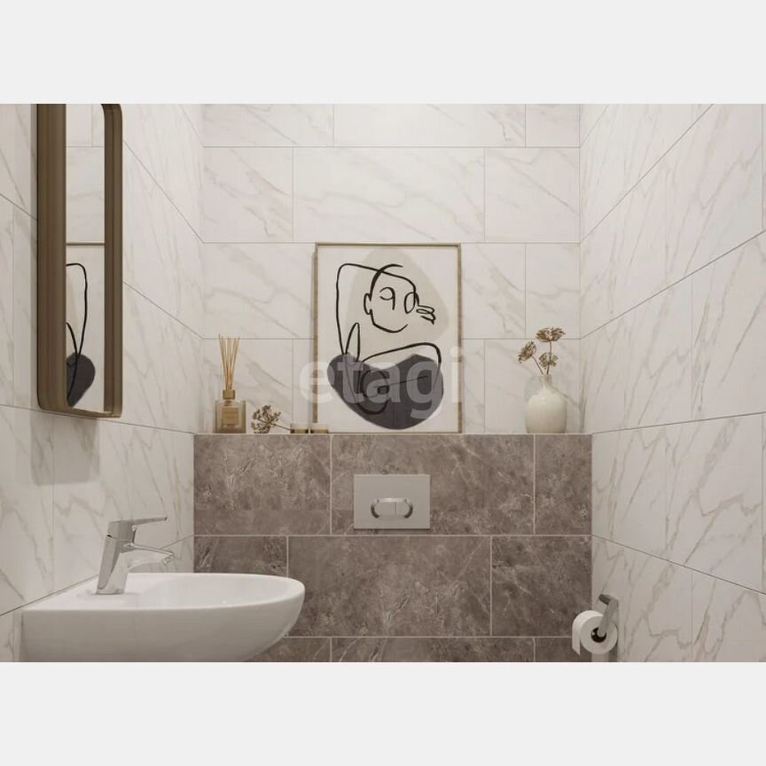 2-к. квартира, 53,1 м², 8/21 эт.