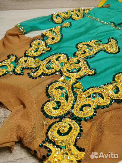 Платье для фигурного катания 128-134см