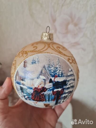 Новогодняя игрушка ручной работы