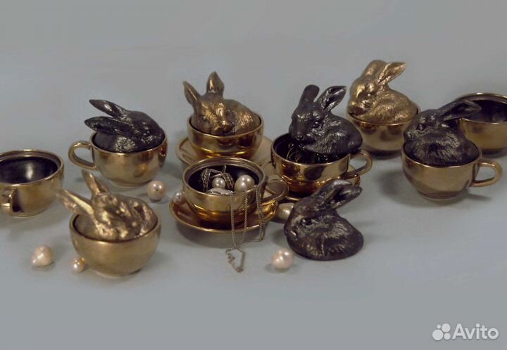 Шкатулка бронзовая 