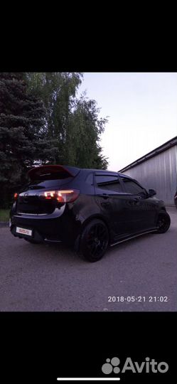 Задние фары kia rio 3 hatchback 2013 дорест