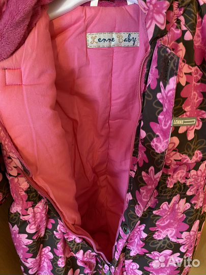 Зимний комбинезон для девочки 68