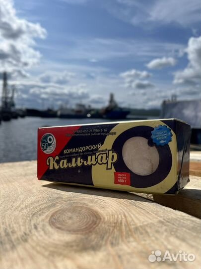 Кальмар командорский чищенный тушка