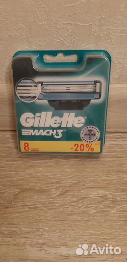 Кассеты для бритья gillette(оригинал)