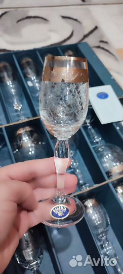 Фужеры Bohemia (Чехия)