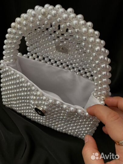 Сумка из бусин ручной работы