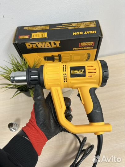 Фен строительный dewalt новый