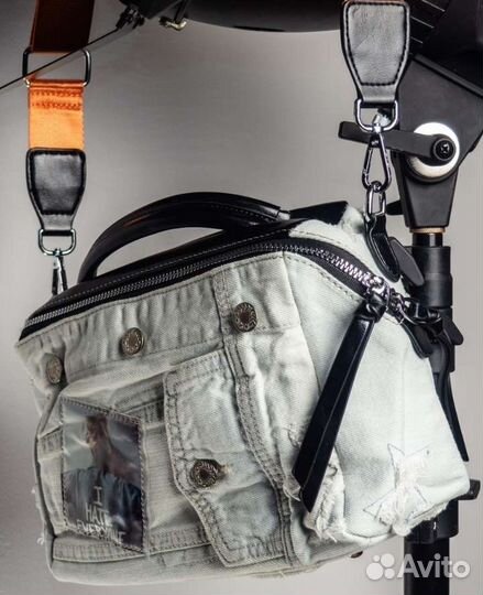 Джинсовая сумка