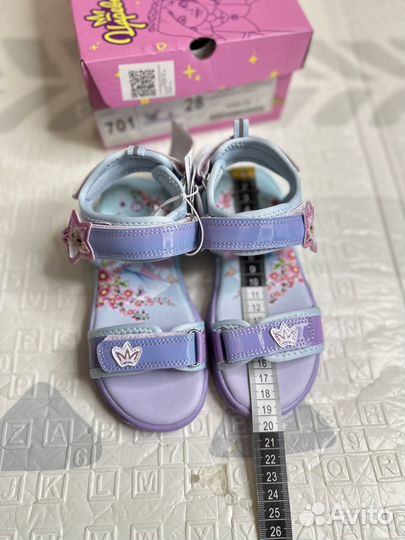 Сандалии царевны 28;29
