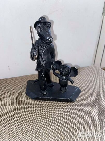 Фигурки СССР солонка-перечница металл