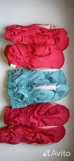 Варежки детские