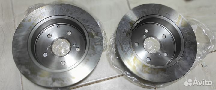 Диск тормозной задний bosch для toyota RAV