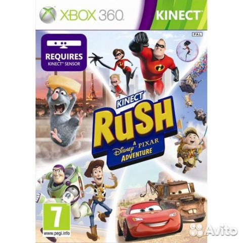 Kinect rush x box 360