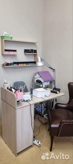 Столик для маникюра складной