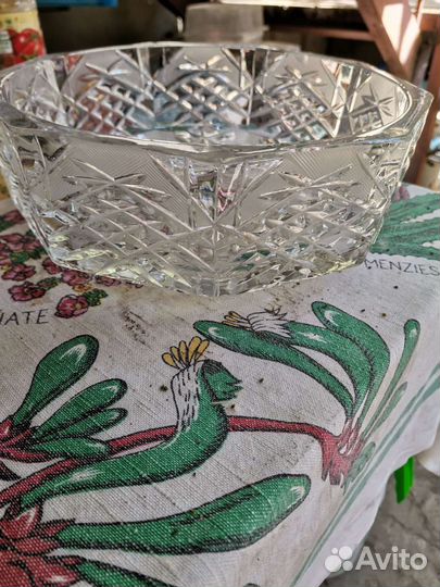 Ваза хрустальная СССР