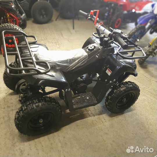 Квадроцикл ATV 49cc / 2Т (Ручной стартер) Чёрный