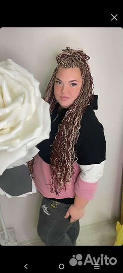 Косы Зизи волна