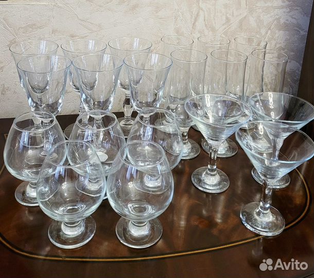 Бокалы стекло