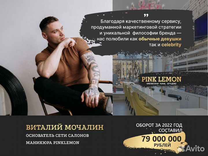 Франшиза студии красоты