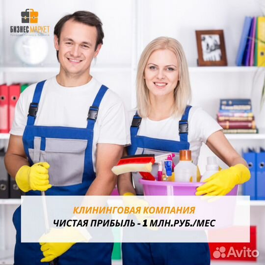 Клининговая компания (1 000 000 чистой прибыли)