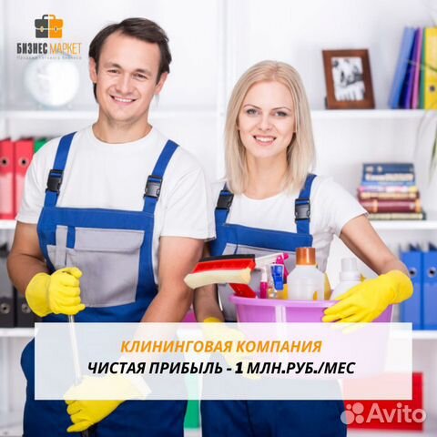 Клининговая компания (1 000 000 чистой прибыли)