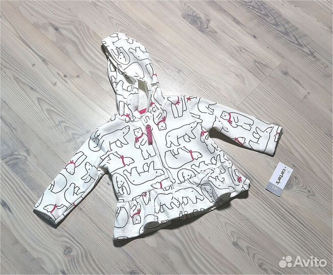 Костюм Carters 6, 12 мес. New 3 предмета