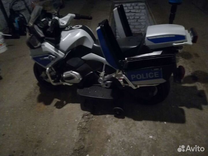 Детский мотоцикл на аккумуляторе машинка