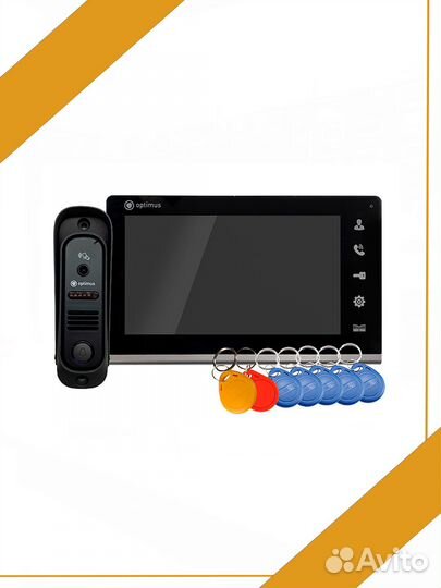Комплект видеодомофона Optimus Leader 2.0 IK-7.0