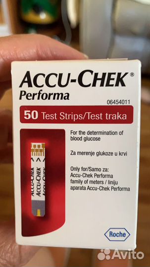 Тест полоски акку чек