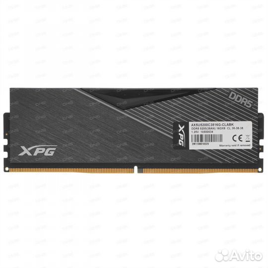 Оперативная память adata XPG Lancer 16 гб