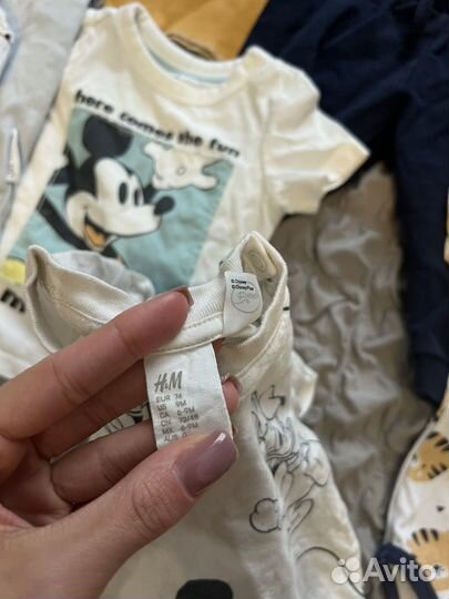 Пакет детскоц одежды 74-80