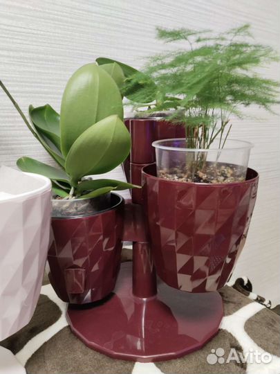 Трехярусные кашпо