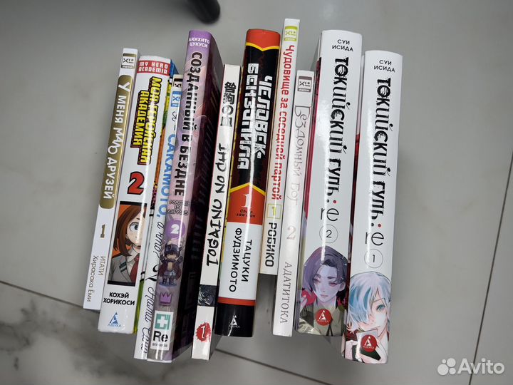 Манга книги