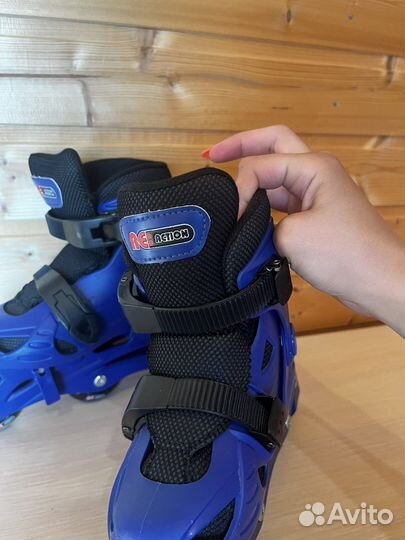 Ролики детские раздвижные 29-32 размер