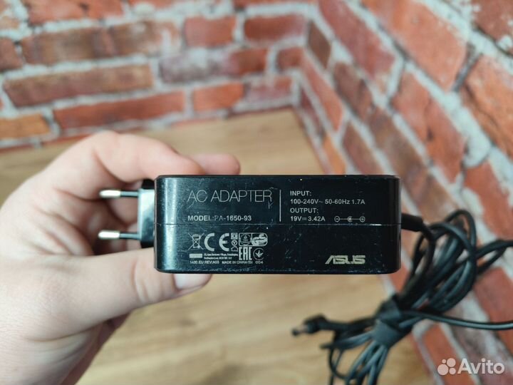 Зарядное устройство для ноутбука asus 65W