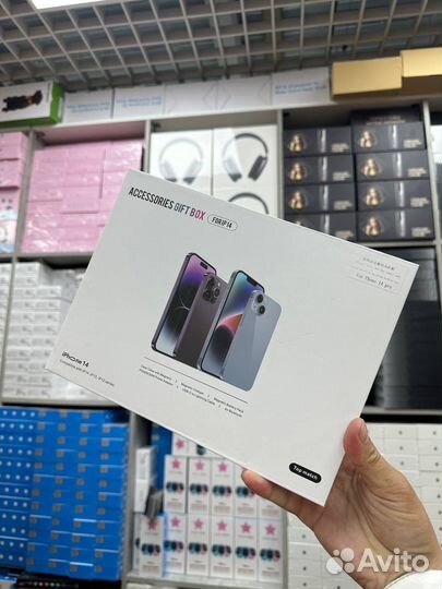 Наборы 6в1 Наушник AirPods Pro 2 чехол зарядка